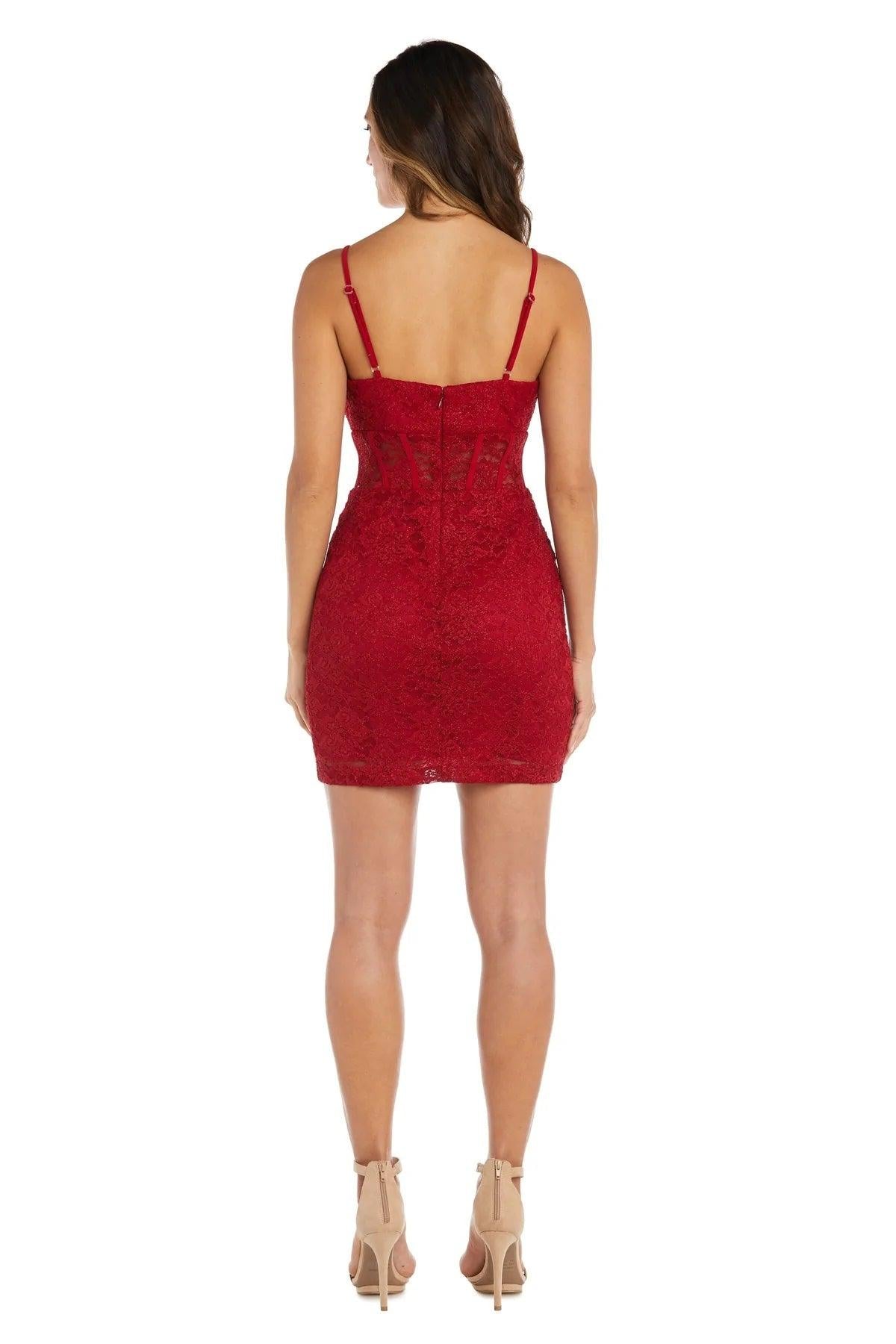 Cocktail Dresses Short Cocktail Homecoming Dress Red