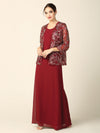 Mother of the Bride Long Formal Jacket Dress Sale - The Dress Outlet