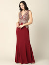 Mother of the Bride Long Formal Sleeveless Dress - The Dress Outlet