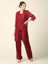 Mother of the Bride Long Jacket Pant Suit Sale - The Dress Outlet