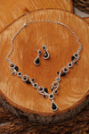 Multiple Crystal Necklace Set Rhinestone Jewelry - The Dress Outlet