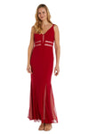 Nightway Long Formal Fitted Evening Dress 22033 - The Dress Outlet