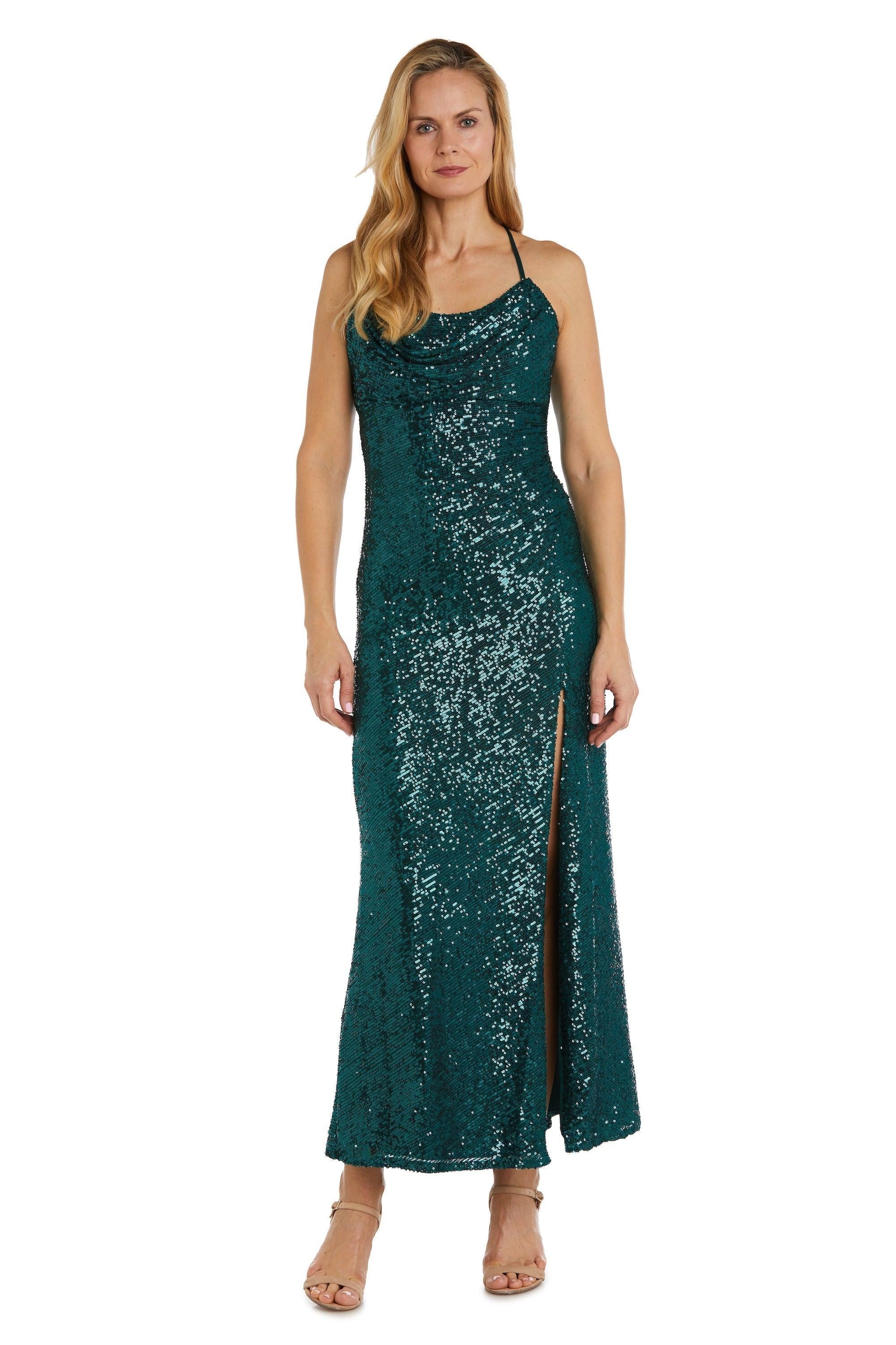 Nightway Long Formal Petite Evening Dress 21936PA - The Dress Outlet