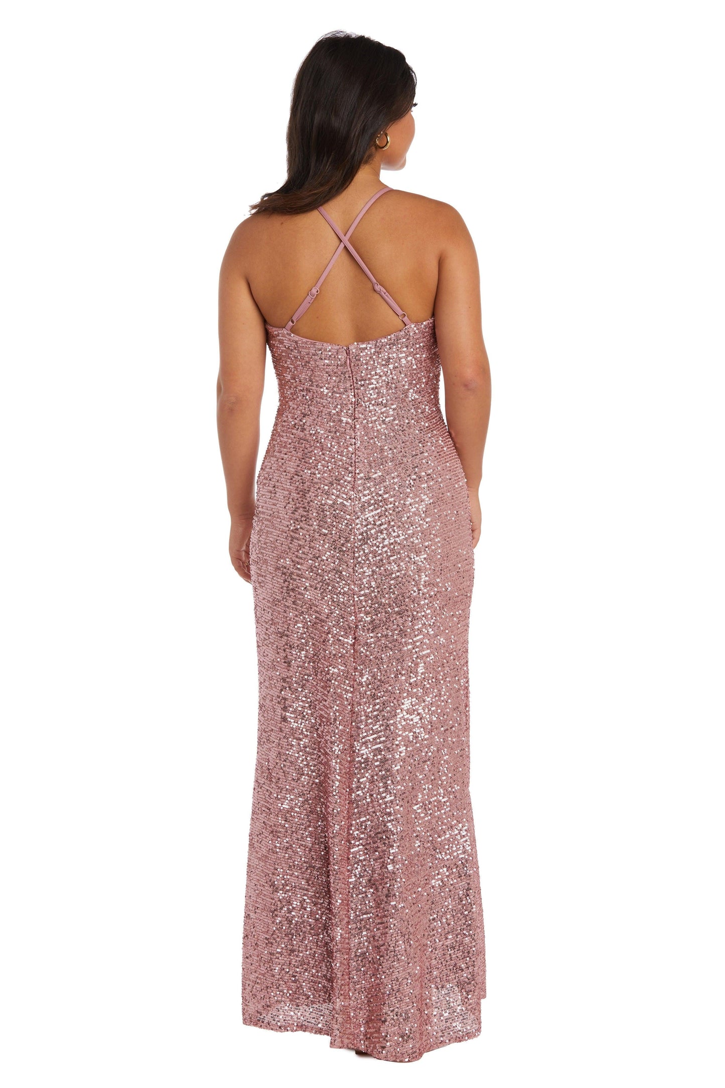 Nightway Long Formal Petite Evening Dress 21936PA - The Dress Outlet