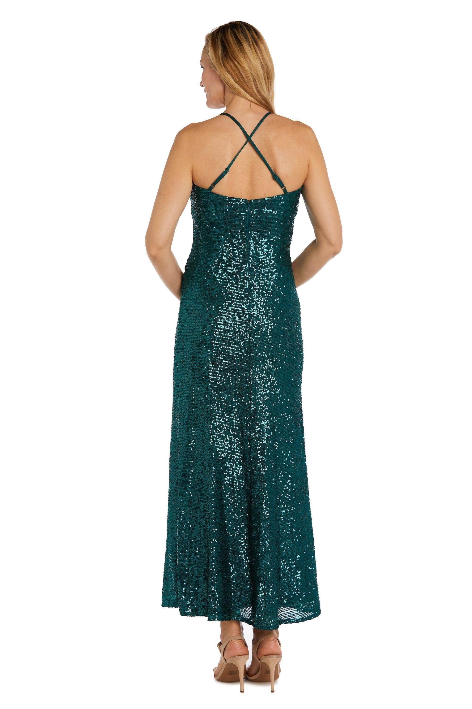 Nightway Long Formal Petite Evening Dress 21936PA - The Dress Outlet