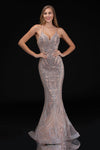 Nina Canacci Prom Long Fitted Trumpet Dress 8175 - The Dress Outlet