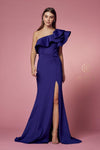 One Shoulder Sexy Long Prom Dress - The Dress Outlet