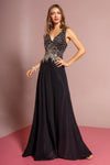 Open Back Prom Chiffon Long Dress Formal - The Dress Outlet Elizabeth K