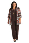 Plus Size Two Piece Print Pant Suit Sale - The Dress Outlet