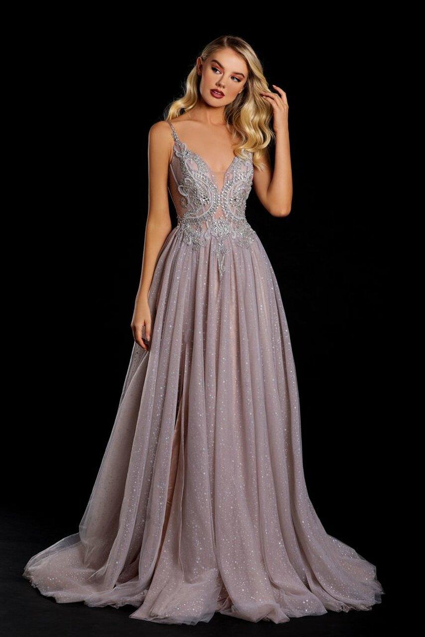 Portia and Scarlett Long Evening Dress 21107 - The Dress Outlet