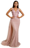 Portia and Scarlett Long Formal Evening Gown 6014 - The Dress Outlet