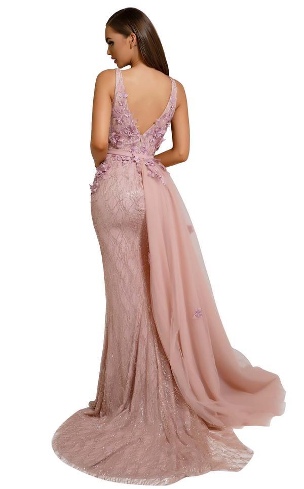 Portia and Scarlett Long Formal Evening Gown 6014 - The Dress Outlet