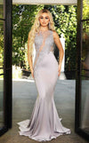 Portia and Scarlett Long Fitted Prom Dress PS21108 - The Dress Outlet