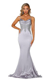 Portia And Scarlett Long Fitted Prom Dress PS6300 - The Dress Outlet