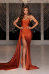 Portia and Scarlett Long Formal Prom Gown 22220 - The Dress Outlet