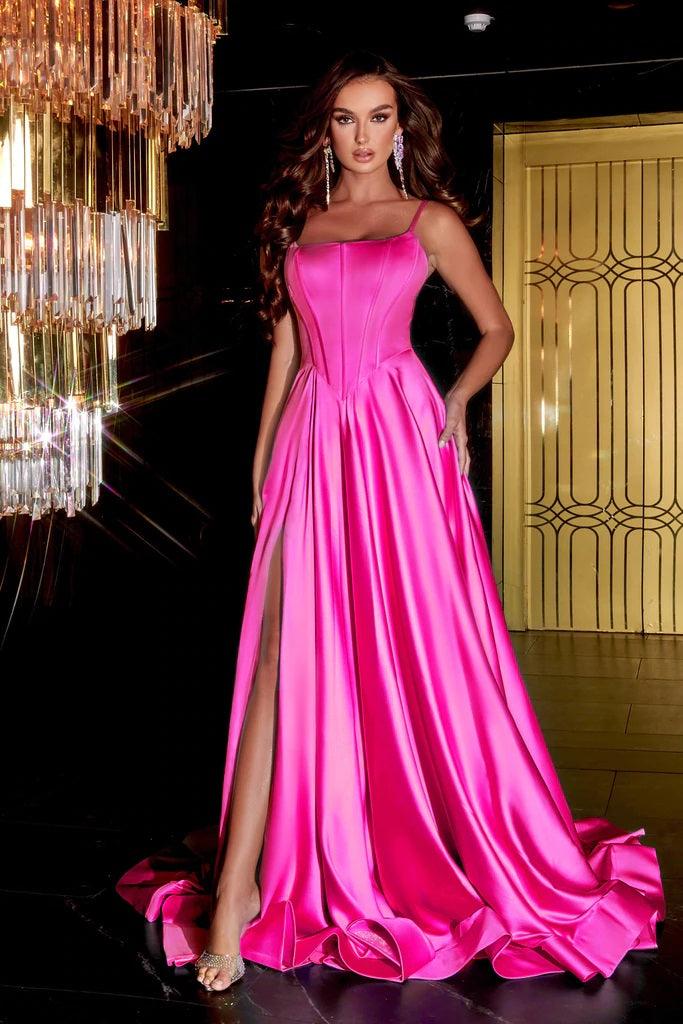 Portia and Scarlett Long Formal Prom Gown 22548 - The Dress Outlet