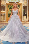 Portia and Scarlett Long Formal Prom Gown PS22967 - The Dress Outlet