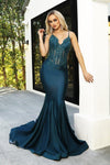 Portia and Scarlett Long Fitted Sexy Dress PS21175 - The Dress Outlet