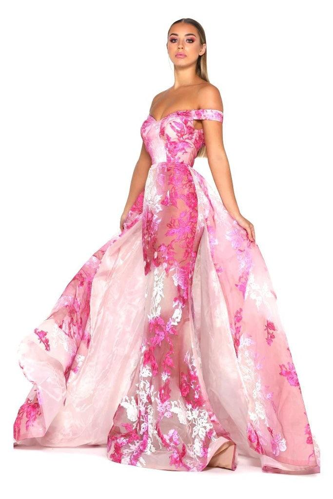 Portia and Scarlett Long Prom Dress CAROLINE GOWN - The Dress Outlet