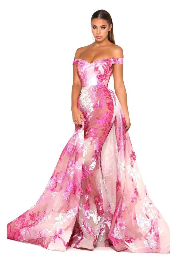 Portia and Scarlett Long Prom Dress CAROLINE GOWN - The Dress Outlet