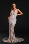 Portia and Scarlett Long Sexy Fitted Prom Dress PS21152 - The Dress Outlet