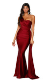 Portia and Scarlett  Long Single Shoulder Prom Dress PS6321 - The Dress Outlet