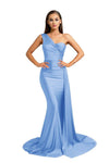 Portia and Scarlett  Long Single Shoulder Prom Dress PS6321 - The Dress Outlet