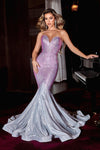 Portia and Scarlett Long Strapless Prom Gown PS22508 - The Dress Outlet