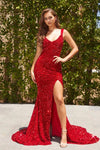 Portia and Scarlett Prom Beaded Long Gown 22711 - The Dress Outlet