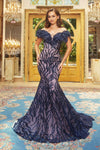 Portia and Scarlett Prom Long Mermaid Dress 22227 - The Dress Outlet