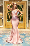 Portia and Scarlett Prom Long Strapless Dress 22242 - The Dress Outlet