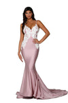 Portia And Scarlett Sexy Long Fitted Prom Dress PS6303 - The Dress Outlet