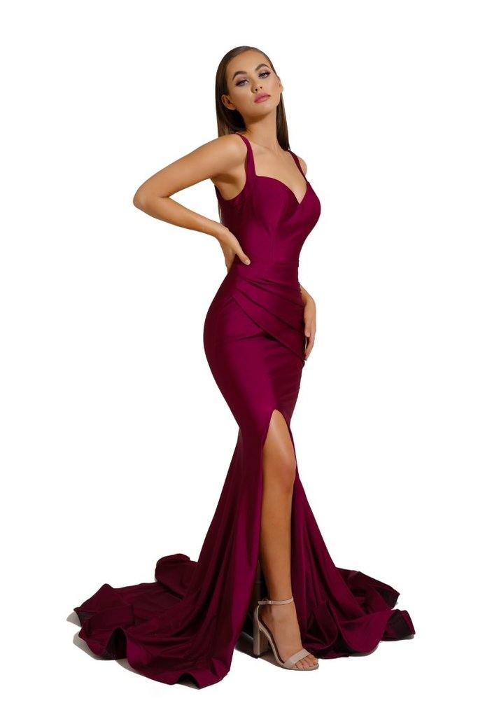 Portia And Scarlett Sexy Long Fitted Prom Dress PS6339 - The Dress Outlet