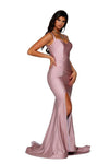 Portia And Scarlett Sexy Long Fitted Prom Dress PS6339 - The Dress Outlet