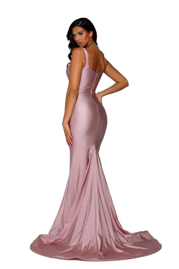 Portia And Scarlett Sexy Long Fitted Prom Dress PS6339 - The Dress Outlet