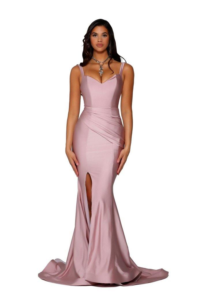 Portia And Scarlett Sexy Long Fitted Prom Dress PS6339 - The Dress Outlet