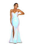 Portia And Scarlett Sexy Long Fitted Prom Dress PS6521 - The Dress Outlet