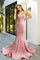 21208 Strapless Long Prom Dress Blush