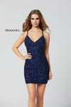 Primavera Couture Homecoming Short Dress 3352 - The Dress Outlet