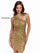 Homecoming Dresses Homecoming Short Dress Gold