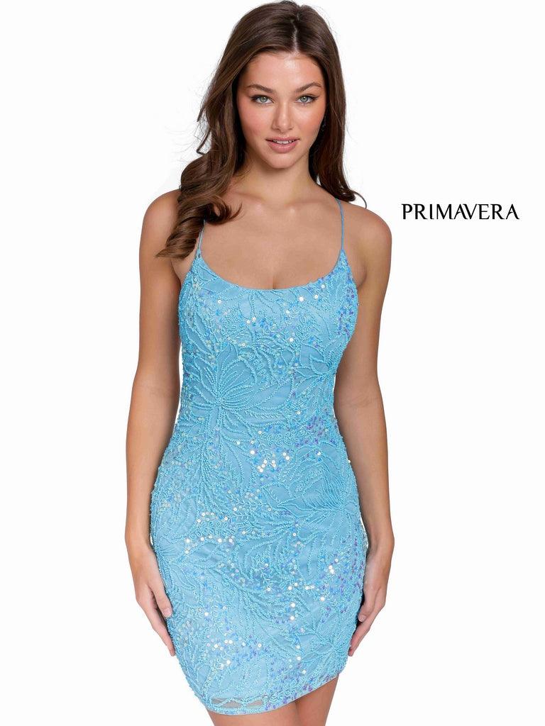 Primavera Couture Prom Fitted Sexy Short Dress 3835 - The Dress Outlet