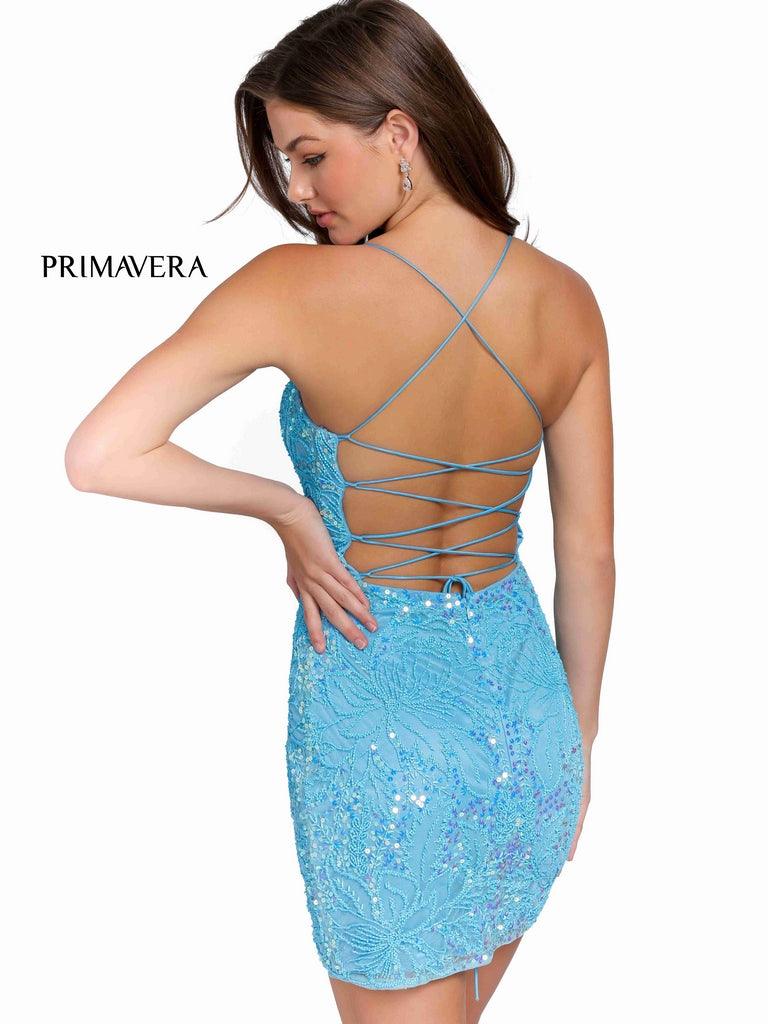 Primavera Couture Prom Fitted Sexy Short Dress 3835 - The Dress Outlet