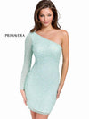 Primavera Couture Prom Short Beaded Dress 3849 - The Dress Outlet