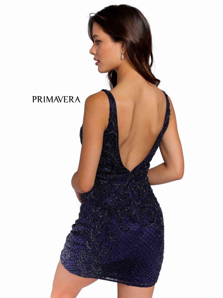 Primavera Couture Prom Short Cocktail Dress 3827 - The Dress Outlet