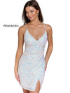 Primavera Couture Sexy Fitted Short Prom Dress 3891 - The Dress Outlet