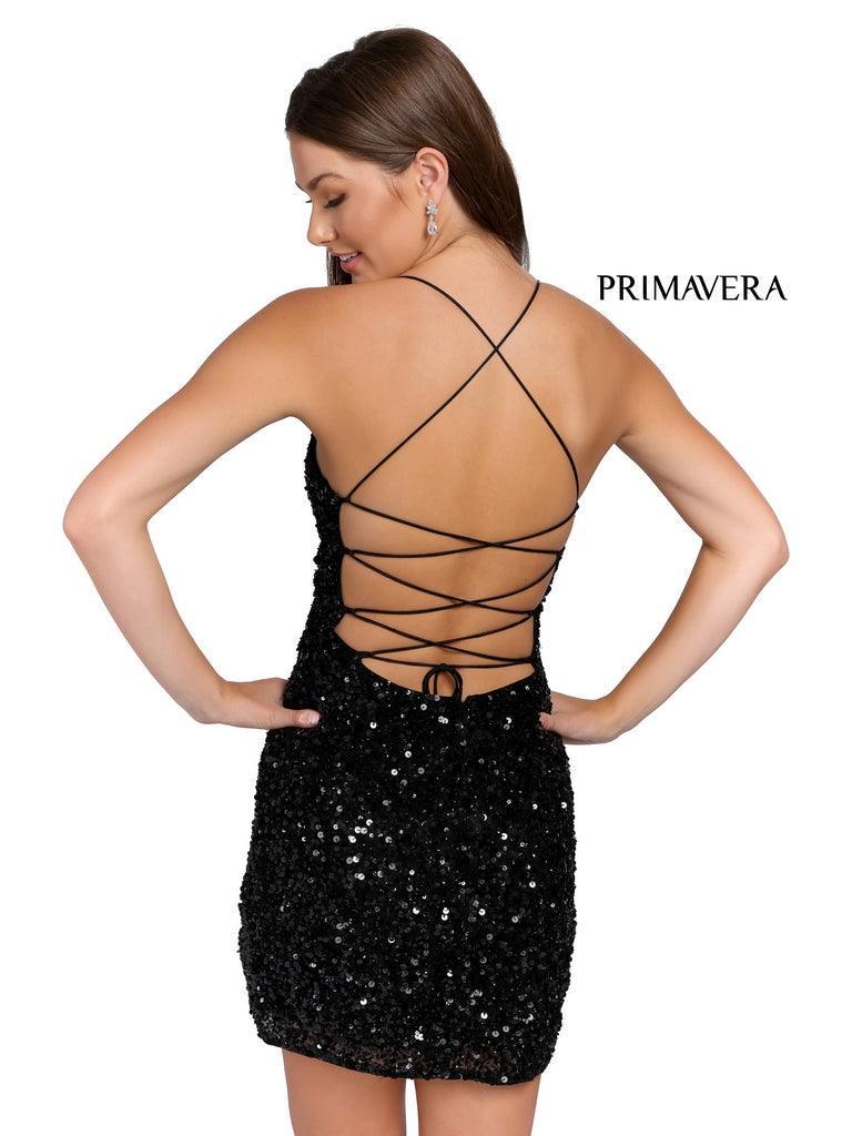 Primavera Couture Sexy Fitted Short Prom Dress 3891 - The Dress Outlet