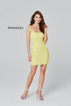 Homecoming Dresses Sexy Short Prom Dress Yellow