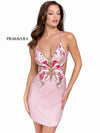 Primavera Couture Short Beaded Sexy Prom Dress 3821 - The Dress Outlet