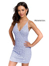 Primavera Couture Short Fitted Cocktail Dress 3138 - The Dress Outlet