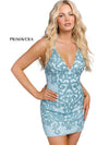 Primavera Couture Short Fitted Cocktail Dress 3138 - The Dress Outlet